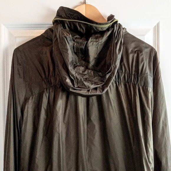 Escada Sport Green Full Zip Hooded Anorak Jacket - Picture 3 of 8